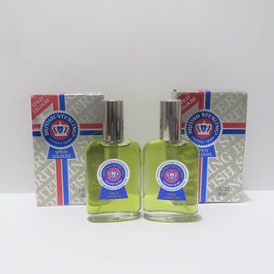 BRITISH STERLING SPRAY COLOGNE 1 OZ 2 PC LOT